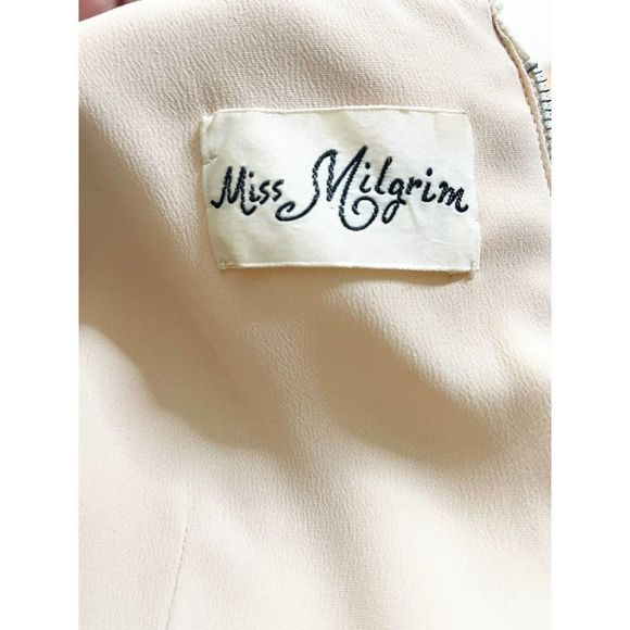 Vintage 1960s Miss Milgrim Cocktail Dress - Mad Men - Incredible! - Picture 9 of 9